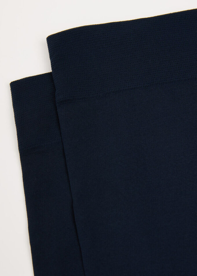 60 Denye Microfiber Diz Çorapları