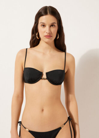 Balkonet Bikini Üstü Minimal Kesim