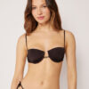 Balkonet Bikini Üstü Minimal Kesim