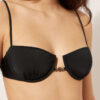 Balkonet Bikini Üstü Minimal Kesim