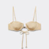 Balkonet Bikini Üstü Minimal Kesim