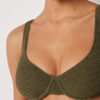 Balkonet Bikini Üstleri Crinkle Waves