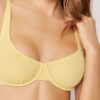 Balkonet Bikini Üstleri Crinkle Waves