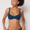 Balkonet Bikini Üstleri Crinkle Waves