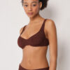 Balkonet Bikini Üstleri Crinkle Waves
