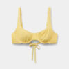 Balkonet Bikini Üstleri Crinkle Waves