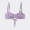 Balkonet Bikini Üstleri Crinkle Waves