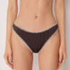 Bikini Altı Bicolor Embroidery