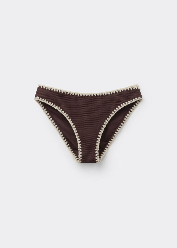 Bikini Altı Bicolor Embroidery