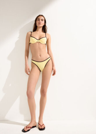 Bikini Altı Bicolor Piping