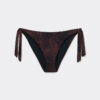 Bikini Altları Koyu Hayvan Desenli