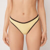 Brezilya Kesim Bikini Altı Bicolor Piping