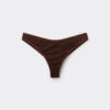 Brezilya Kesim Bikini Altları Metallic Glow