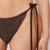 Brown Glitter String Mayo Altı