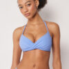 Dolgulu Üçgen Bikini Üstü Premium Fit