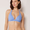 Dolgulu Üçgen Bikini Üstü Premium Fit