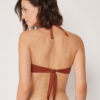 Dolgulu Üçgen Bikini Üstü Premium Fit