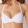 Dolgulu Üçgen Bikini Üstü Premium Fit