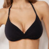 Dolgulu Üçgen Bikini Üstü Premium Fit