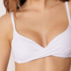 Dolgulu Üçgen Bikini Üstü Premium Fit