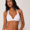 Dolgulu Üçgen Bikini Üstü Premium Fit