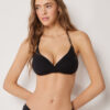 Dolgulu Üçgen Bikini Üstü Premium Fit