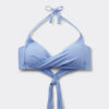 Dolgulu Üçgen Bikini Üstü Premium Fit