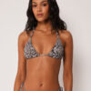 Üçgen Bikini Üstü Classic Snake