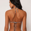 Üçgen Bikini Üstü Classic Snake