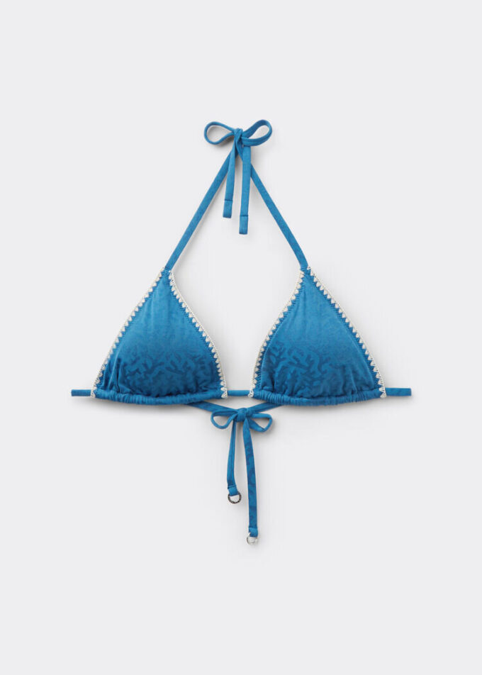 Üçgen Bikini Üstü Deniz Mercanları