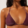 Üçgen Bikini Üstü Golden Glow