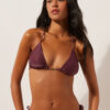 Üçgen Bikini Üstü Golden Glow