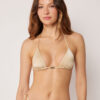 Üçgen Bikini Üstü Minimal Kesim