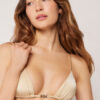 Üçgen Bikini Üstü Minimal Kesim