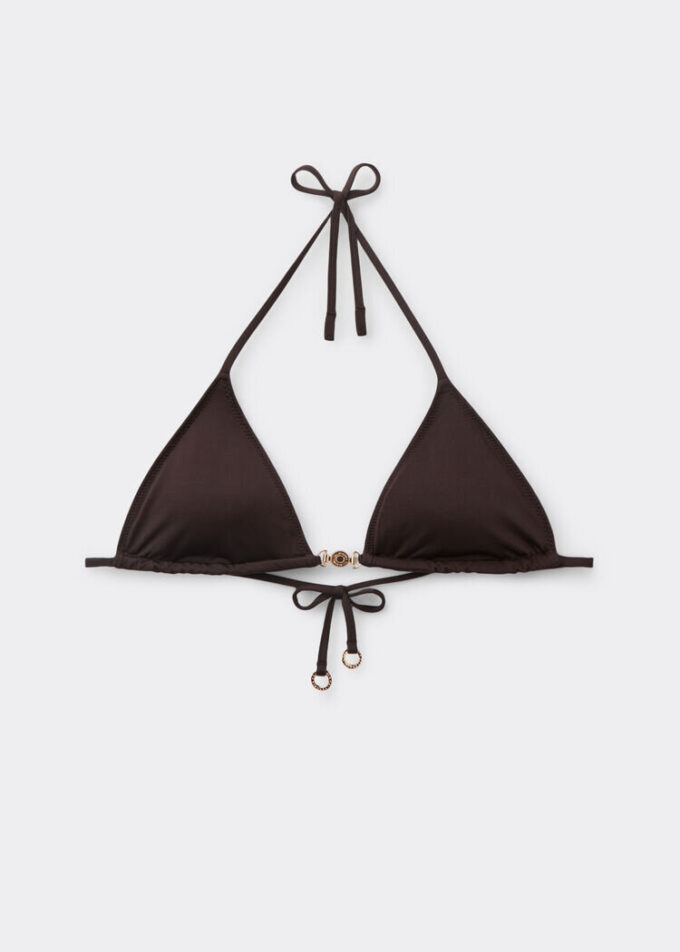 Üçgen Bikini Üstü Minimal Kesim