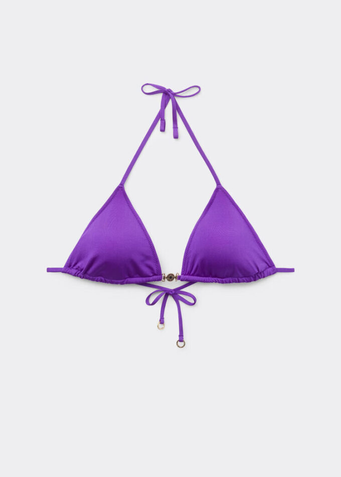 Üçgen Bikini Üstü Minimal Kesim