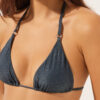 Üçgen Bikini Üstü Parlak Piton