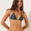 Üçgen Bikini Üstü Parlak Piton