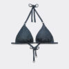 Üçgen Bikini Üstü Parlak Piton