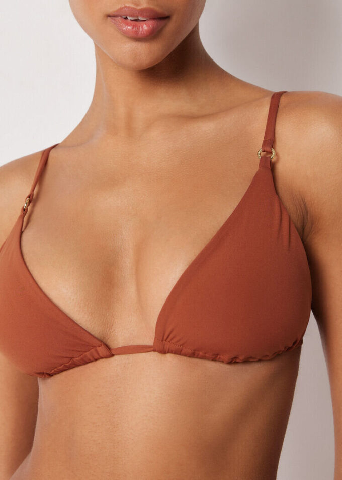 Üçgen Bikini Üstü Premium Fit