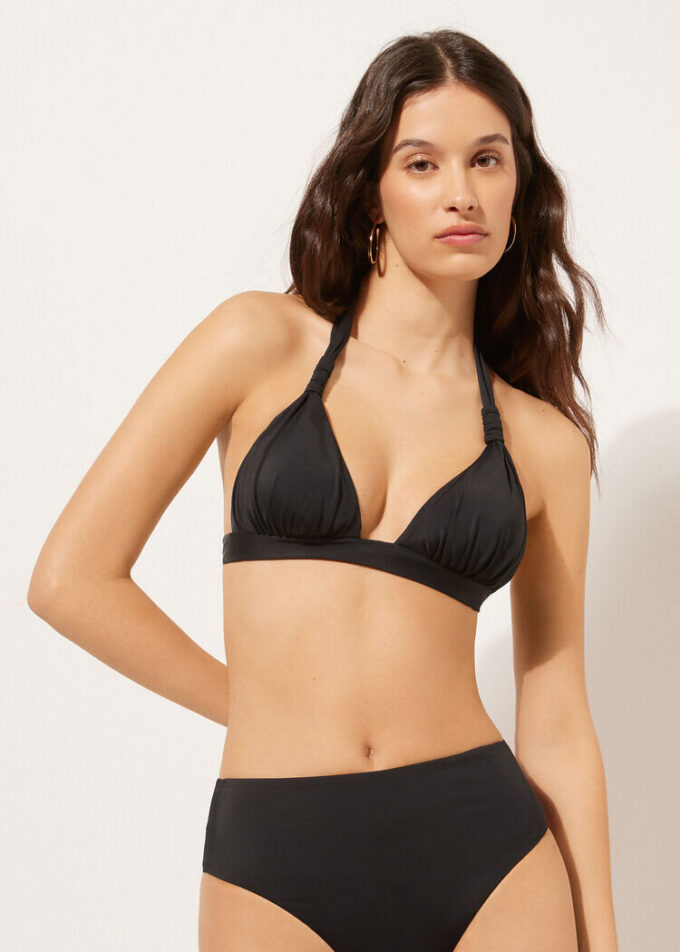 Üçgen Bikini Üstü Premium Sculpt