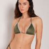 Üçgen Bikini Üstü Refined Shine