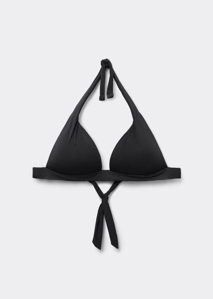 Kademeli Dolgulu Üçgen Bikini Üstü Indonesia