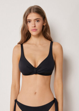 Klasik Üçgen Bikini Üstü Premium Sculpt