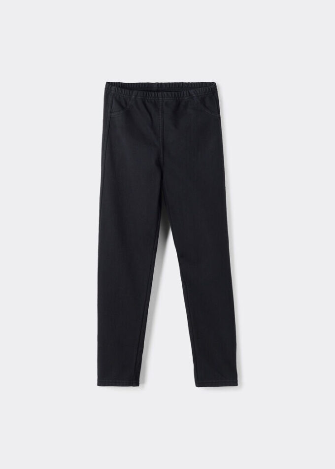 Kız Çocukları İçin Thermal Denim Tayt