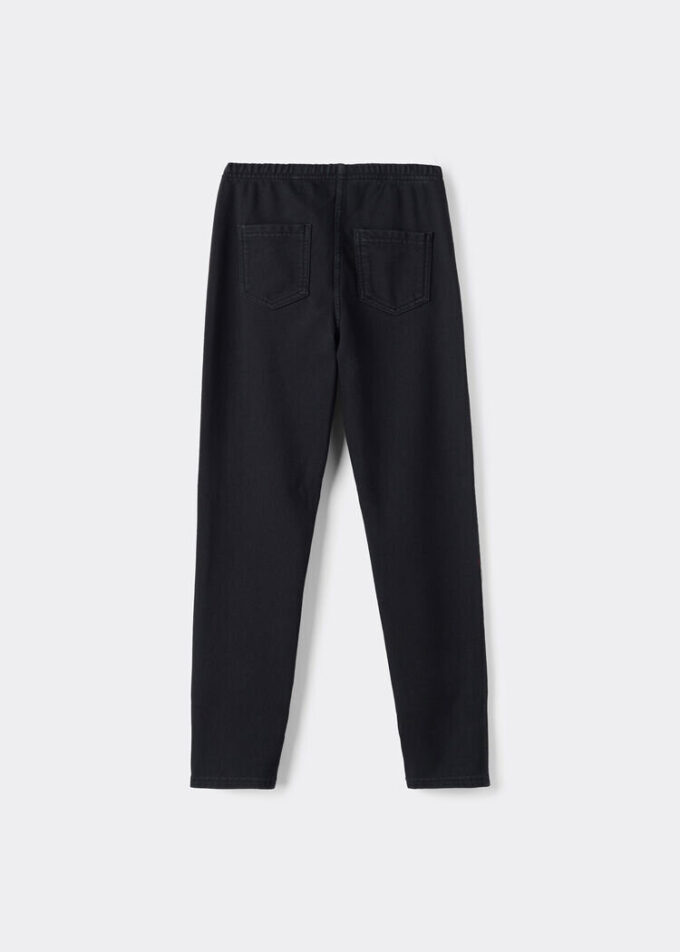 Kız Çocukları İçin Thermal Denim Tayt