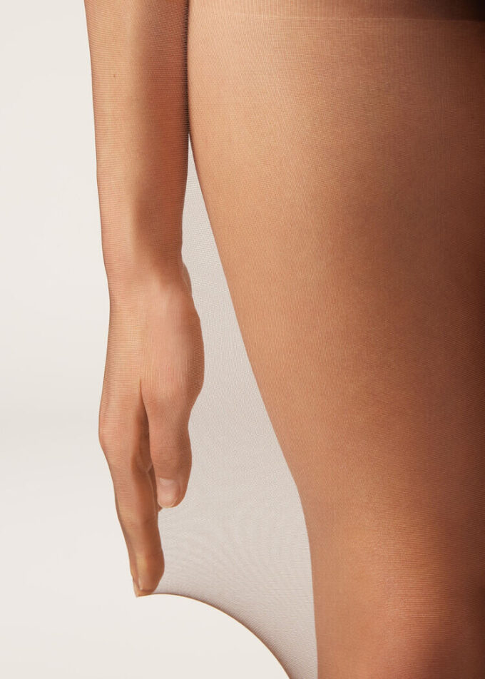 Nude Feeling 20 Denye Şeffaf Tayt