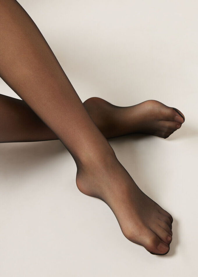 Nude Feeling 20 Denye Şeffaf Tayt