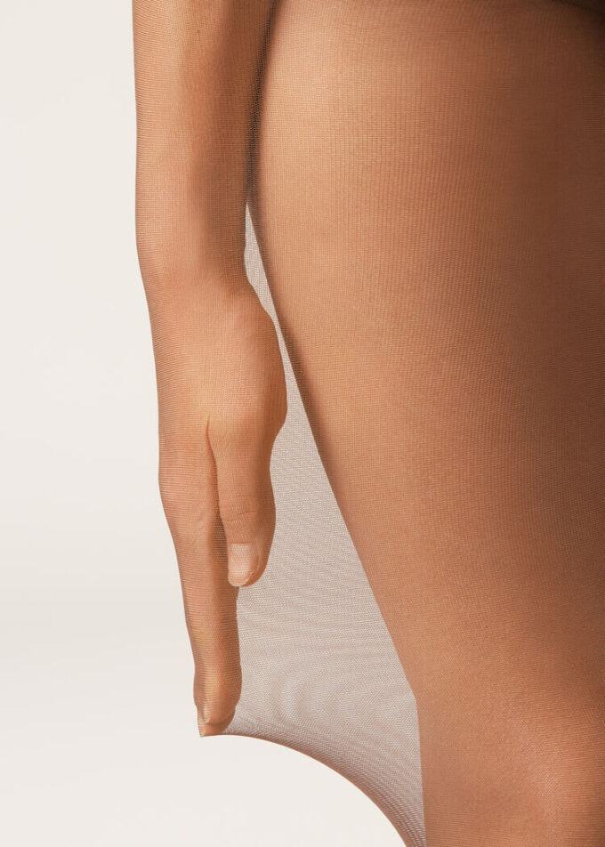 Nude Feeling 40 Denye Şeffaf Tayt