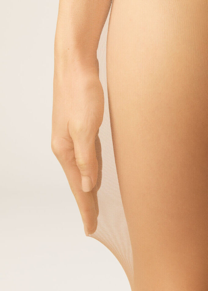 Nude Feeling 40 Denye Şeffaf Tayt